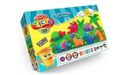 Тісто для ліпки  Master Do 07-01 Прогулянка з динозаврами 4 теми (у) ТМ Danko toys