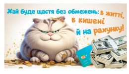 Конверт для грошей 0143  Хай буде щастя...  (10 шт. в упаковці)