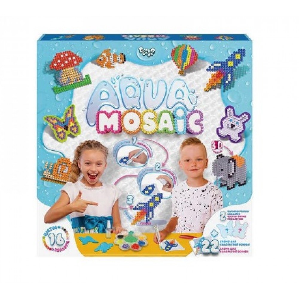 АКВА Мозаїка  Aqua Mosaic  01-02 середній набір ТМ Danko toys