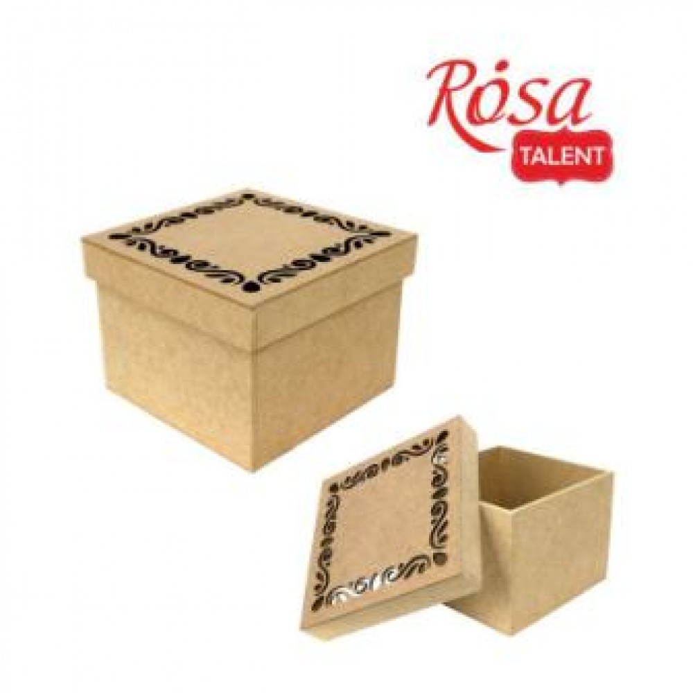 Коробка з фігурною кришкою 1 МДФ (15х15х13 см) ROSA TALENT