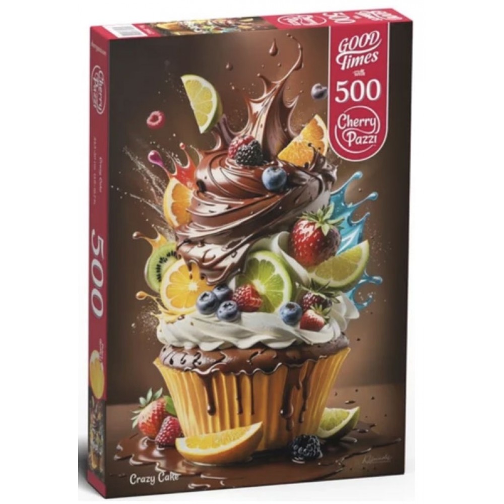 Пазл CherryPazzi 500 (20142) Божевільний торт 50х34 5см