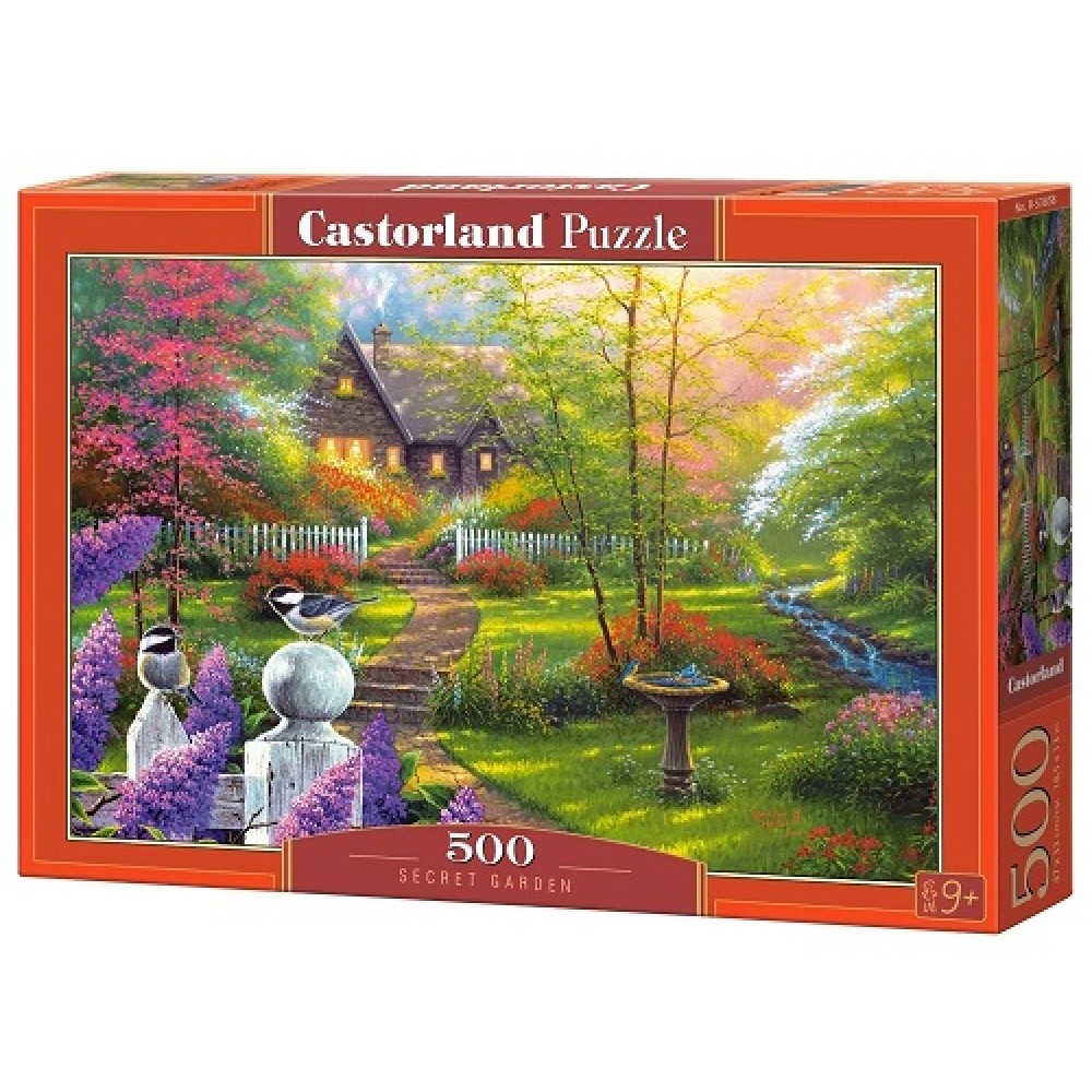 Пазл Касторленд  500 (3858) Таємний сад 32.5х22.5 см