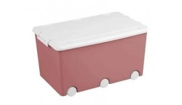 Ящик для іграшок  скриня Tega Baby (Рожевий) р.58*38*33см (48 літрів)