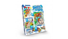 Водна розмальовка AQUA Painter 03 Поїзд (4 картинки+блискуча мозаїка) (у) (18) TM Danko Toys