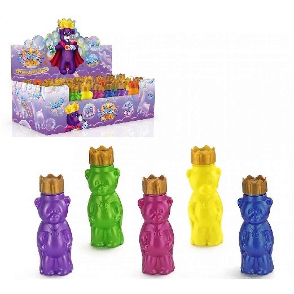 Мильні бульбашки Bubbles King 70 мл 40 шт. у блоці