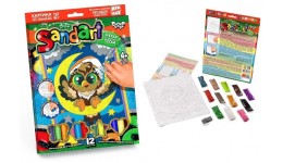 Картина з піску та глітеру  Sandart 01-03 Совення ТМ Dankotoys