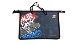 Папка на блискавці з ручками А4+ Р0232 600 мкм 34х24.5х9.5 см