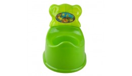 Горщик дитячий  Зі  спинкою  арт.25-002 ТМ KINDER WAY Зелений