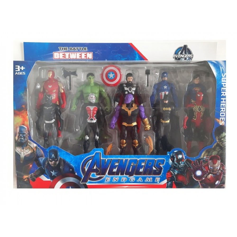 Герой Comics набір Avengers 9254 10 героїв в коробці 35х21 см