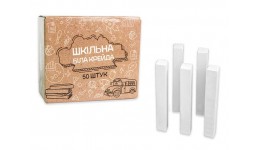 Крейда біла  50 шт в упаковці Strateg  50133 (1/16)