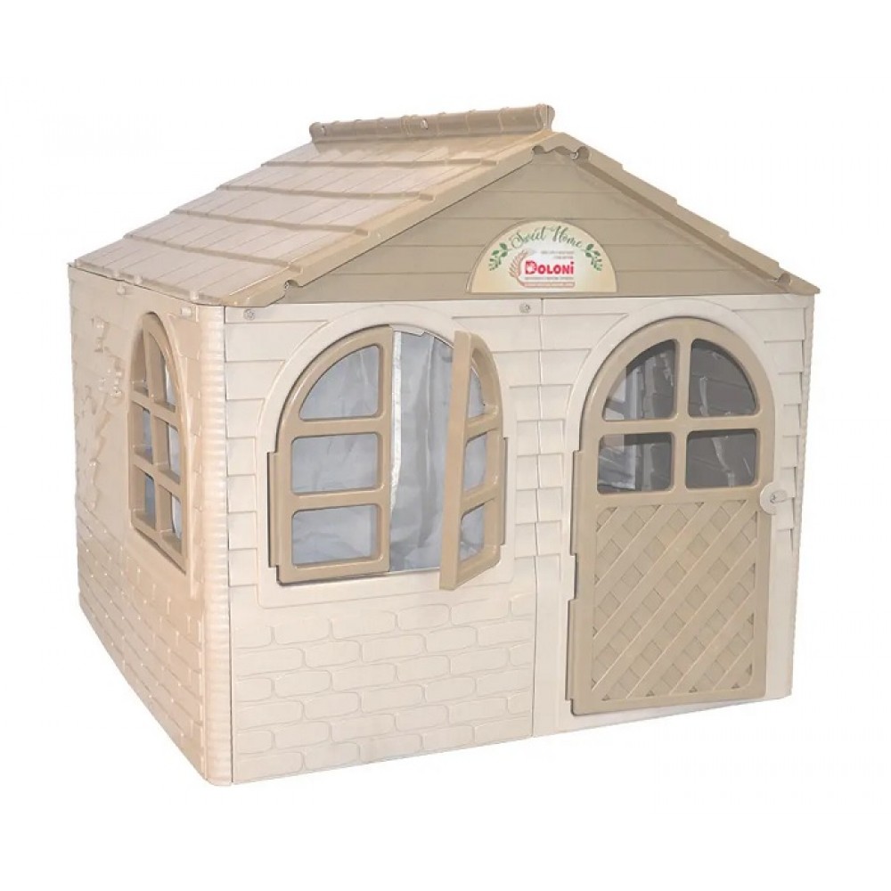 Будиночок з шторками СЕРЕДНІЙ  арт. 02550/m02eco 1375*1300*1195мм DOLONI в коробці