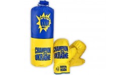 Бокс ТМ Danko toys середній набір УКРАЇНА (1/10) 120х120х700 мм  наповнення - тирса