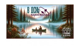Конверт для грошей КВ 24-121 В день народження! (10 шт. в упаковці)