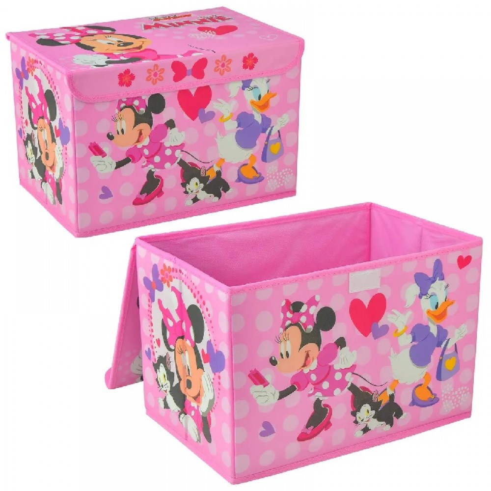 Кошик для іграшок Minnie Mouse D-3523  в пакеті р.38х25х25см