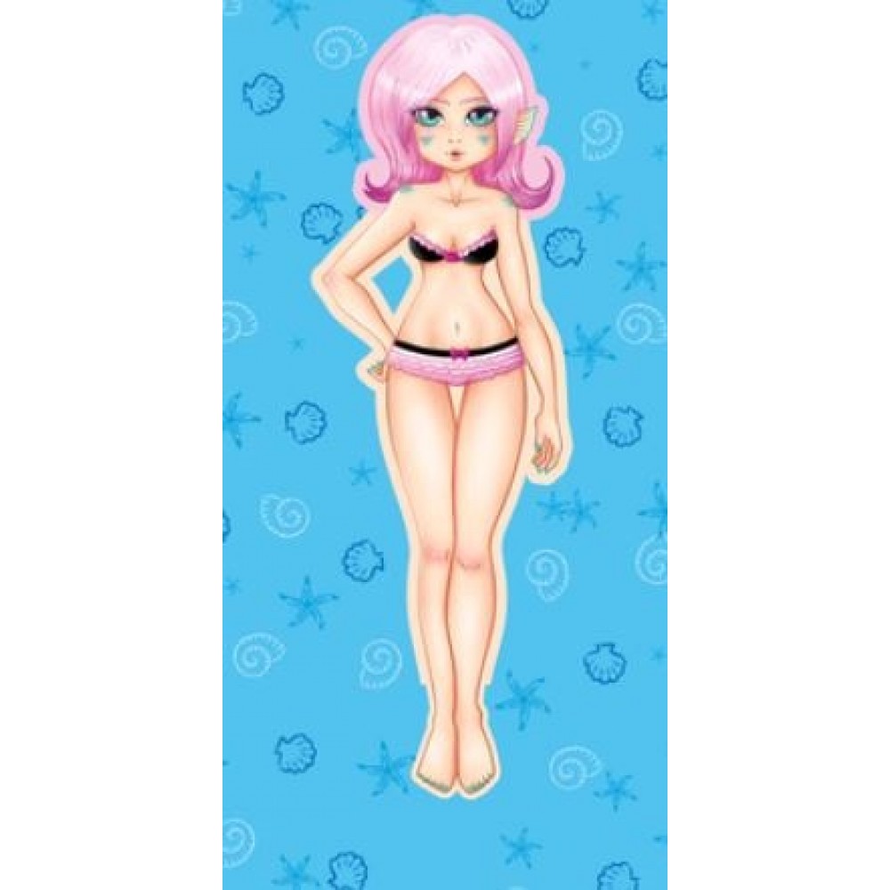 Модна майстерня: Русалонька (одягни ляльку) (у) КБ 24*23   8 ст