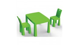 Стіл+ 2 стільця арт 04680/2 ТМDOLONI Зелений