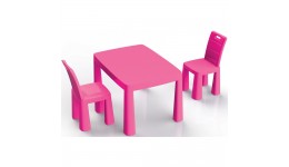 Стіл+ 2 стільця арт 04680/3 ТМDOLONI Рожевий