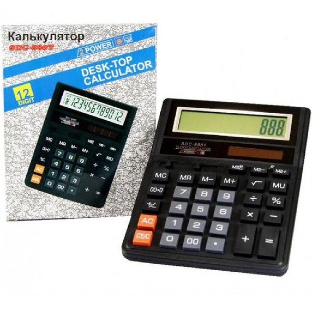 Калькулятор CITIZEN SDC-888T розмір 158*203*31 мм
