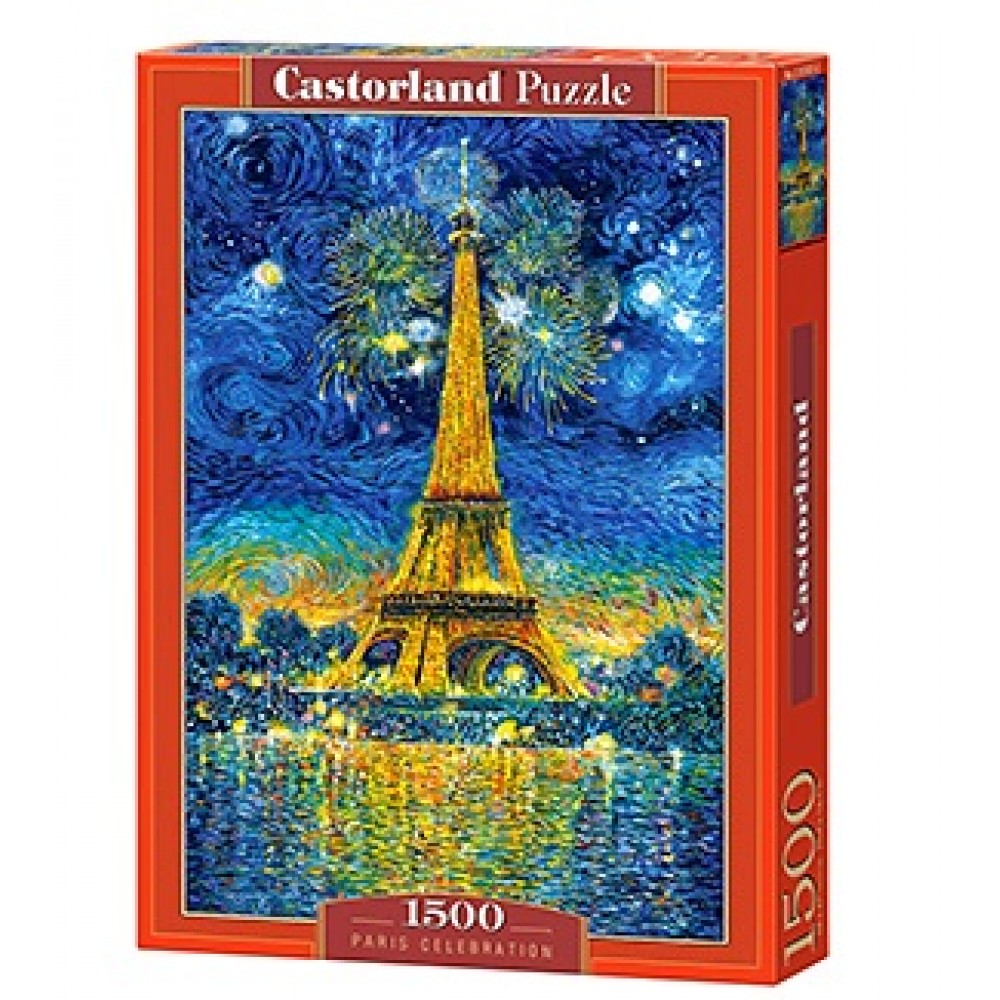 Пазл Касторленд 1500 (1851) Святковий Париж 68*47 см
