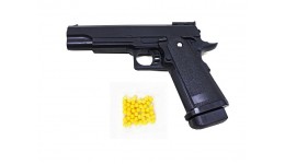 Пістолет на пульках W001-1 в пакеті 20х14х4 см