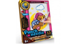 Килимова вишивка 01-09 Punch needle Ведмедик на місяці ТМ Danko toys