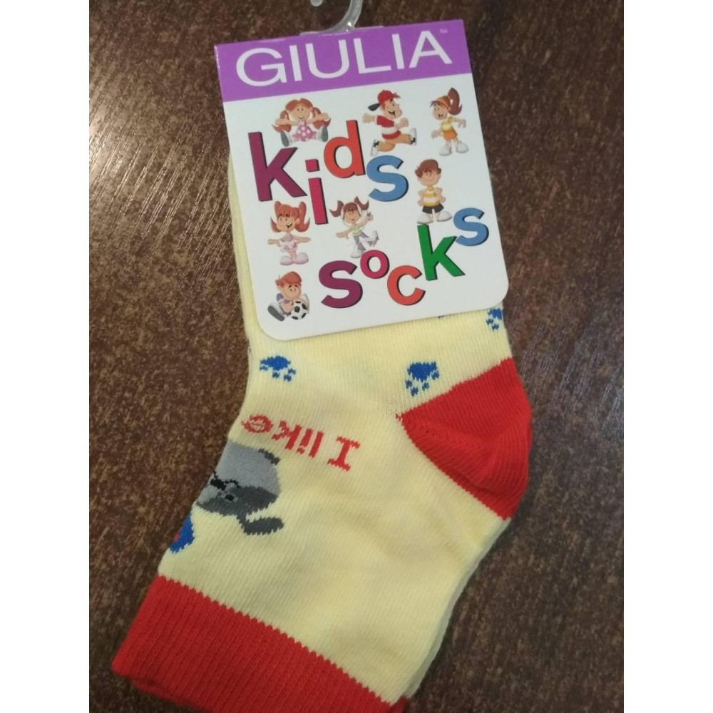 Шкарпетки дитячі 18 (27-29) KSL-006 calzino-yellow -  69% бавовна  29% поліамід  2% еластан