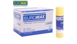 Клей-олівець BUROMAX 4903 15г JOBMAX (24 шт в упаковці)