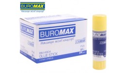 Клей-олівець BUROMAX 4904 21г (24 шт в упаковці)