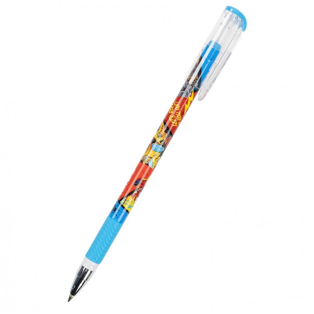 Ручка кулькова KITE 21-032 TF синя 0 5мм  Трансформери  (28 шт. в упаковці)