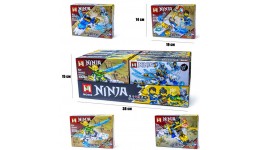 Конструктор NINJAGO MG992 від 82-92 деталей  4 види  8 шт.в дисплеї