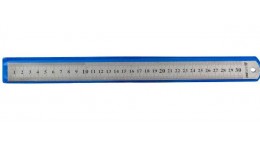 Лінійка BUROMAX 5810-30 сталева 30см (1/12)