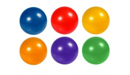 М`яч для фітнесу 75см BT-SFB-0010 1100г 6 кольорів