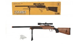Гвинтівка снайперська ZM51 з оптичним прицілом розмір 110 см в коробці 90х24.5 см