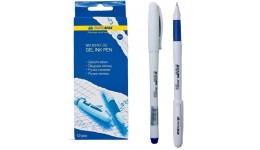 Ручка гелева BUROMAX 8340-02 синя 0 5мм (12/144)