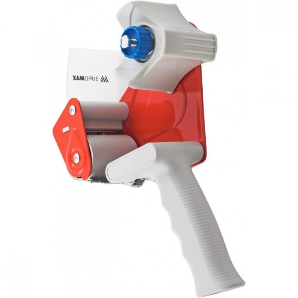 Пістолет для пакувального скотчу BUROMAX 7400-02  до 50м (1/24)