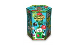 Набір для пророщування рослини Grass Monsters Head 07 (поливай і спостерігай)+Чарівний Біб ДТ