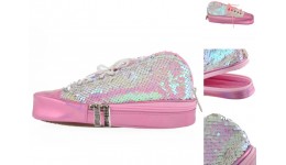 Пенал м`який YES TP-24  ``Sneakers with sequins`` pink арт532723