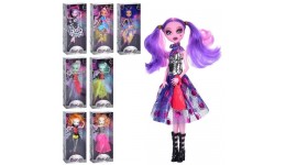 Лялька MONSTER HIGH на шарнірах 27см 1198 8 видів  в коробці 13 5х30х5 см