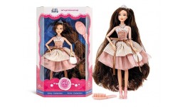 Лялька  Emily  Romantic KH 23/008  шарнірна з аксесуарами в коробці 23*34.5*6.2 см