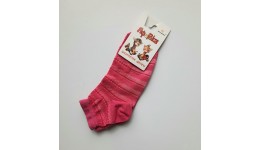 Шкарпетки дитячі р.22 колір МАЛИНОВИЙ - 70% бавовна  30% поліамід