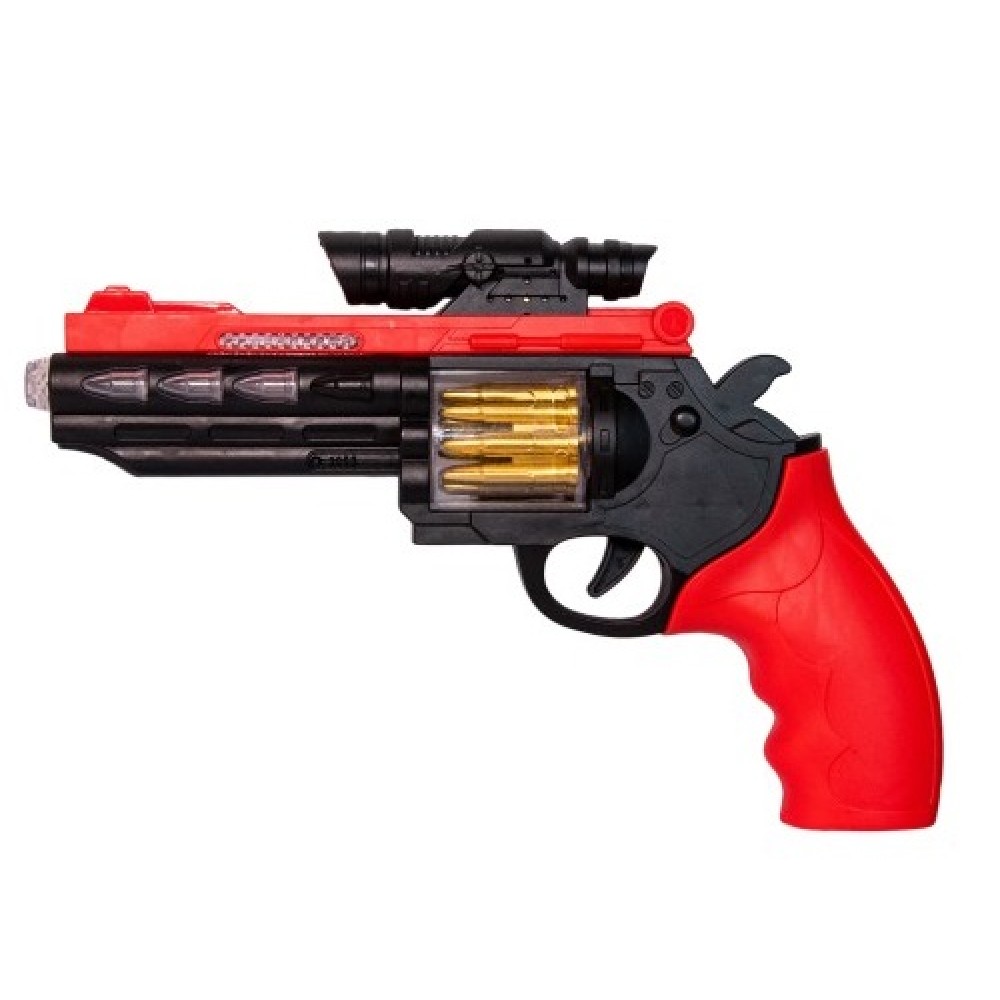 Пістолет на батарейках музичний зі світлом G267199\CH-018 розмір іграшки 26х17см