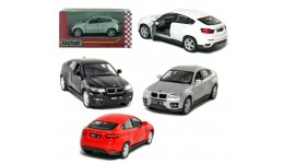 Машинка метал KINSMART KT5336W BMW X6 метал.інерц.відкр.дв.4кол.кор