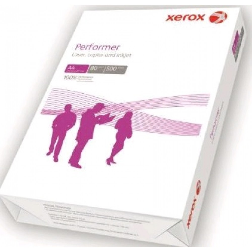 Папір А4 для лазерного друку 500арк. Xerox Performer 80г/м2 клас С (1/5/200)