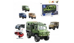 Джип військовий D700-02B інерційний батар.муз.світ.відкриваються дв.і3кол.кор.20.7х9.5х13см