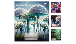 Зошит 12 лінія арт766291 Magical world YES (25шт в упаковці)