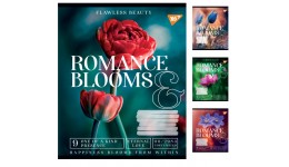 Зошит 18 клітинка арт766332 Romance blooms YES (25шт в упаковці)