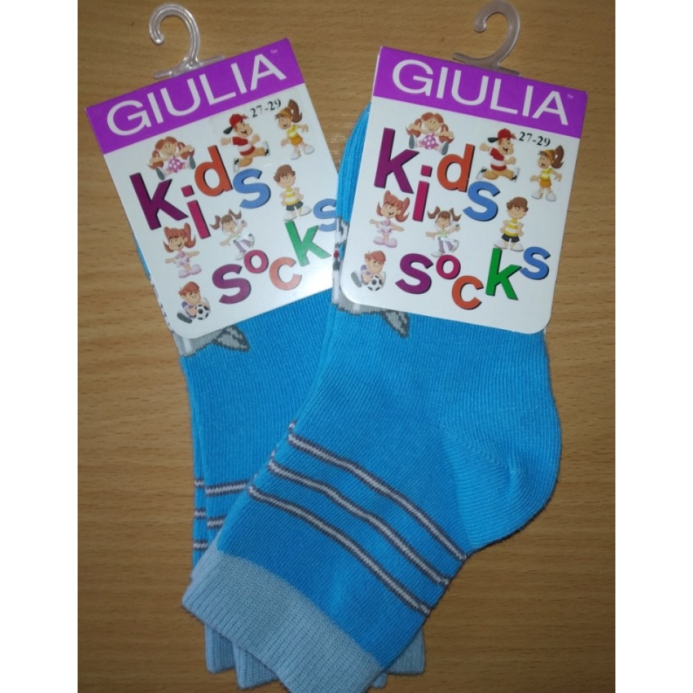 Шкарпетки дитячі 18 (27-29) KSL-002 calzino-blue-68% бавовна  29% поліамід  3% еластан