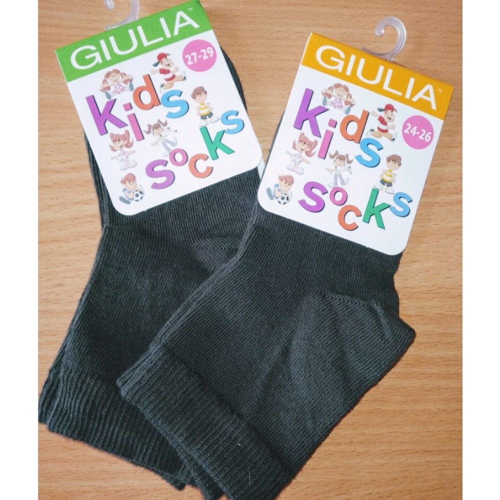 Шкарпетки дитячі 18 (27-29) KSL COLOR calzino-jungle (хакі) бавовна 74% поліамід 22% еластан 4%