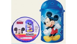 Кошик для іграшок D-3503 Mickey Mouse в сумці – 49х49х3 см  р-р іграшки – 43х43х60 см