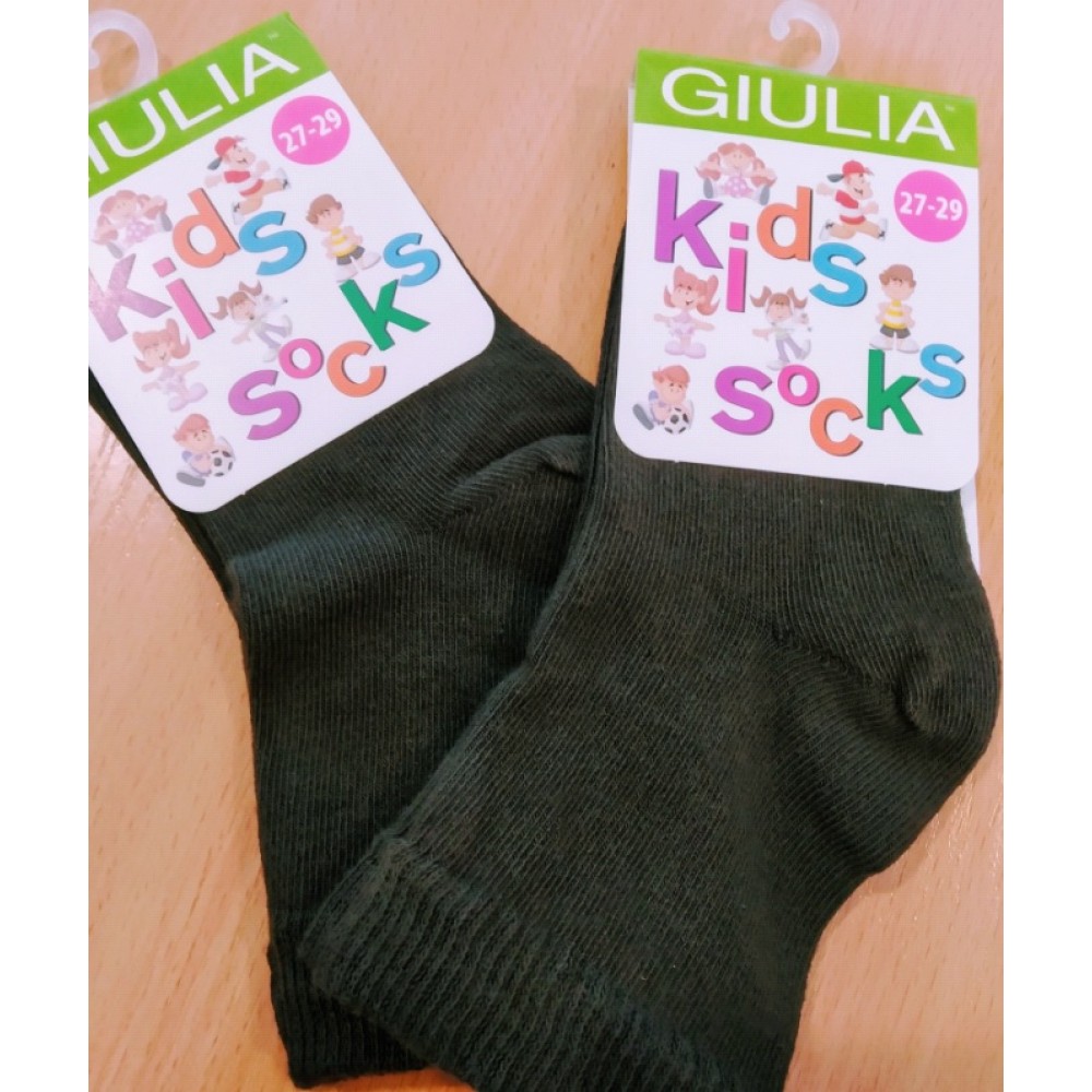 Шкарпетки дитячі 16 (24-26) KSL COLOR calzino-jungle (хакі) бавовна 74% поліамід 22% еластан 4%